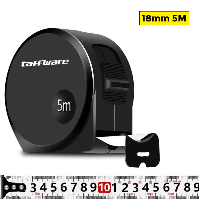 

Taffware Meteran Roll Tape Measure Lock System 18mm 5m Dsh 19 White