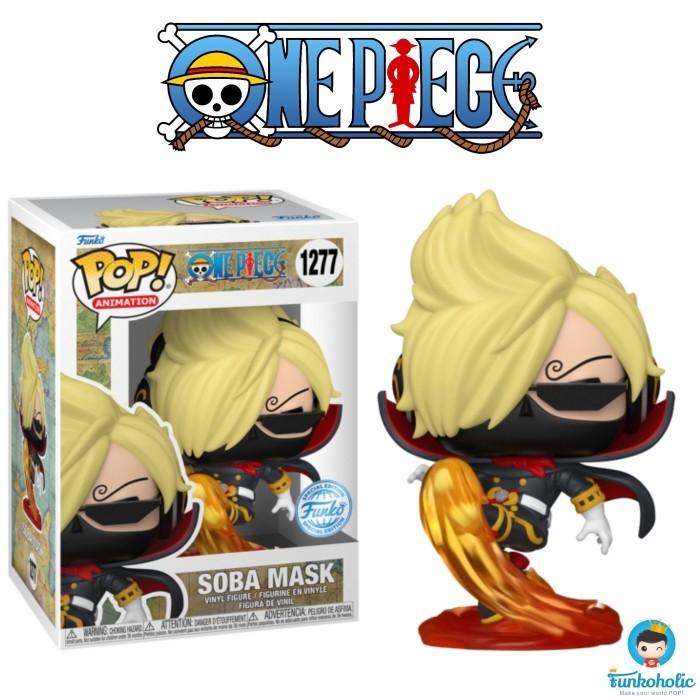 Funko POP One Piece - Soba Mask / Sanji (Raid Suit) [Exclusive] #1277