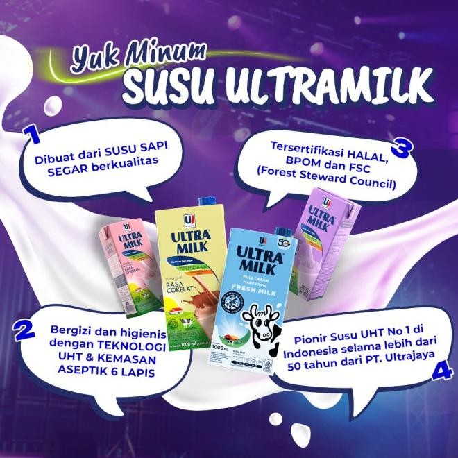 

Ultra Lk Susu Uht Full Cream 750 Ml