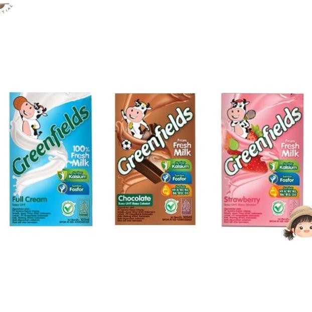 

Susu Uht Greenfields 105 Ml