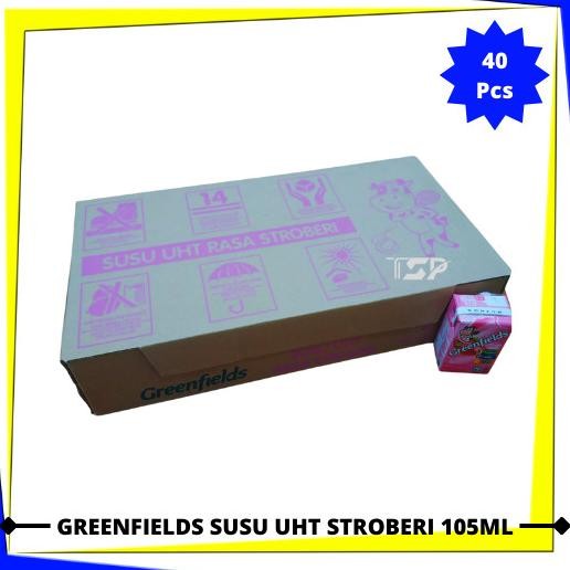 

Susu Greenfields Uht Varian Rasa 105Ml X 40 Pcs (1 Karton)