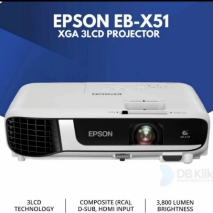 anyar@ proyektor Epson EB x51 xga 3800 lumens