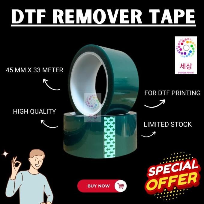 

BEBAS ONGKIR - DTF remover tape