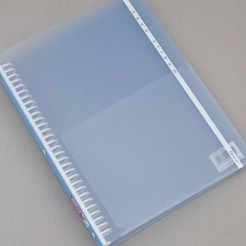 

BINDER NOTE NOTEBOOK A4 30 RING PLASTIK KOKUYO L-AP-180 TRANSPARAN