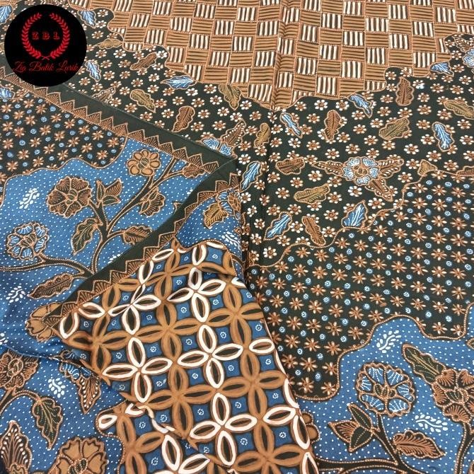 Kain batik tulis solo kawung liris booked bunga tanahan warna alam [terbaik]