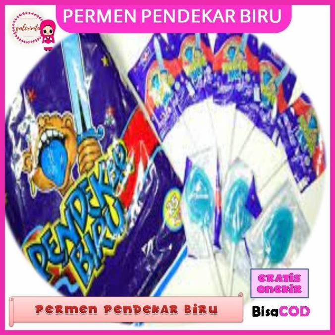 

Permen Pendekar Biru / Permen Bronson Kaki Biru / Permen Loli Pendekar