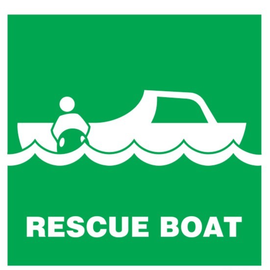 

Beli - Imo Symbol Sticekr Rescue Boat 33.4101/ Stiker Imo Fluorescent