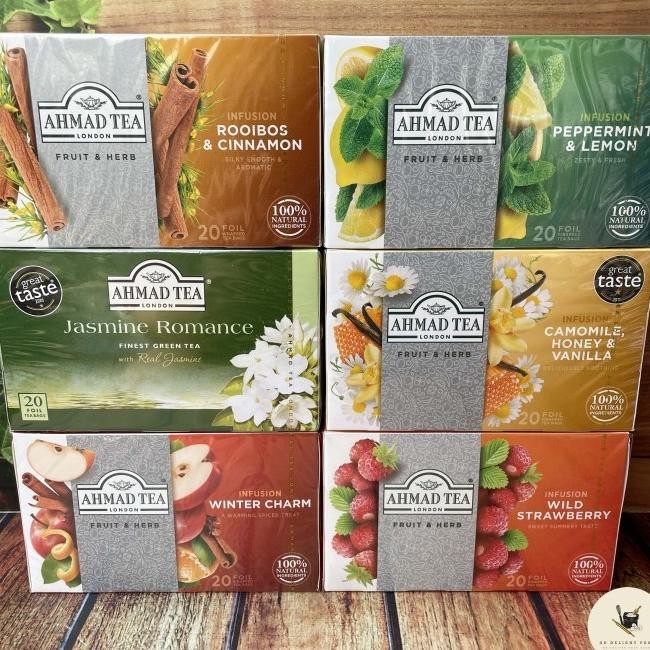 

Teh Celup Teh Ahmad Ahmad Tea - 20 Tea Bags (Banyak Varian)