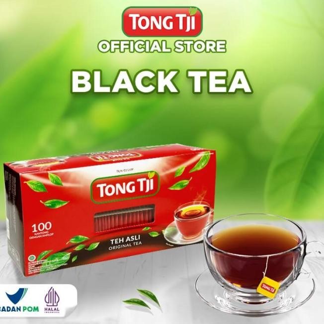 

Tong Tji Tea, Teh Celup ( 2 Gr X 100 Teabags )