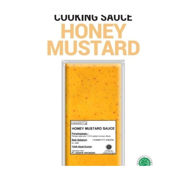 

Kewpie Honey Mustard Sauce 1Kg | Saus Madu Mustard