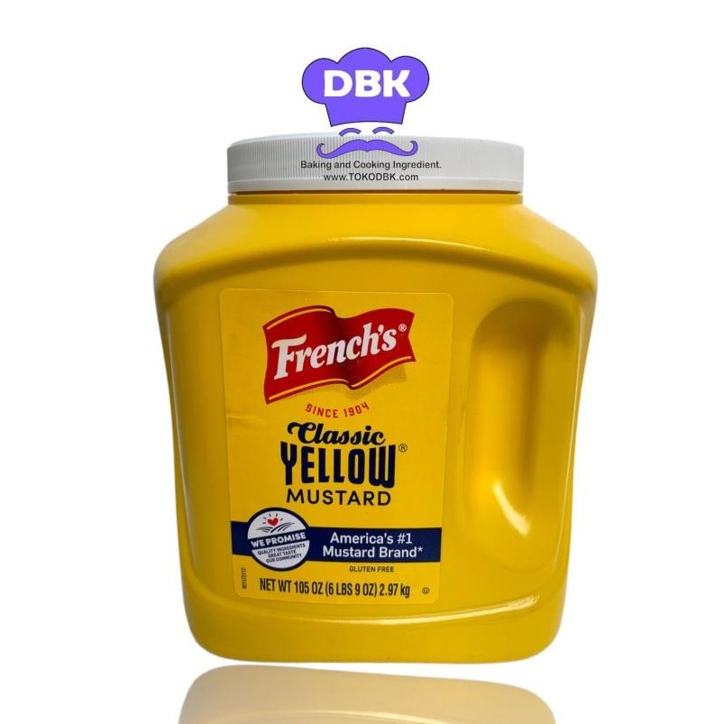 

French'S Classic Yellow Mustard - 2 ,7 Kg French Mustard Kuning