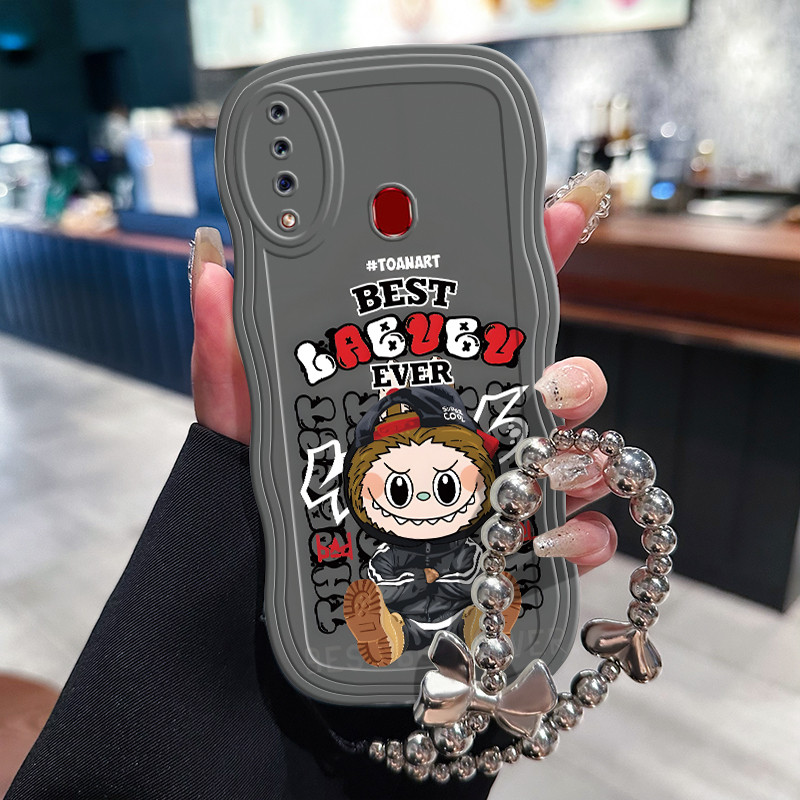 Casing Hp Untuk Samsung Galaxy A20s Case Casing HP Monster Cesing Kesing Anti Drop baru rantai Softc