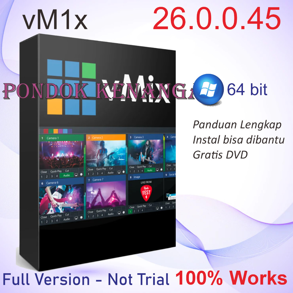 VMix - Full Version, Lifetime