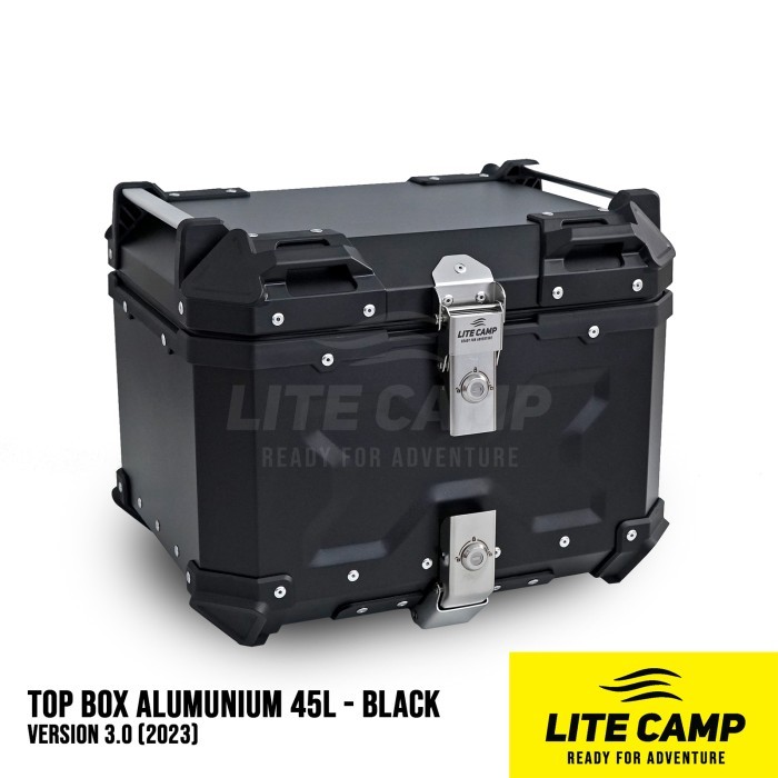 Top box motor Lite Camp 45L aluminium / Box motor pannier