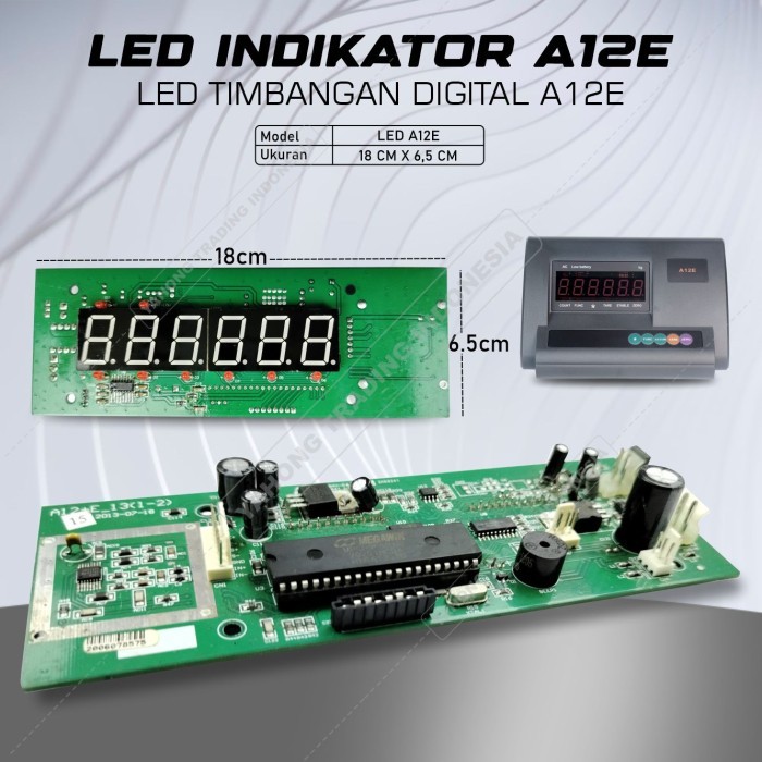 

newgan!! LED Indikator Timbangan Digital A12E