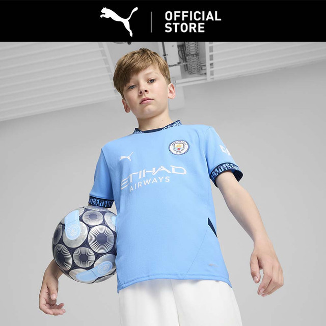 PUMA Jersey Kandang Remaja Manchester City 24/25