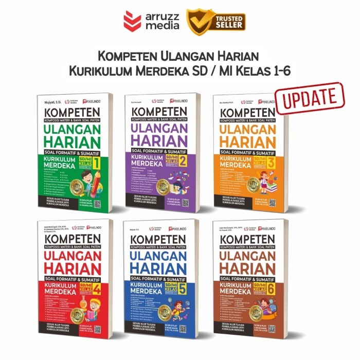 

Buku Ulangan Harian Kurikulum Merdeka Kelas 1, 2, 3, 4, 5 & 6 SD / MI