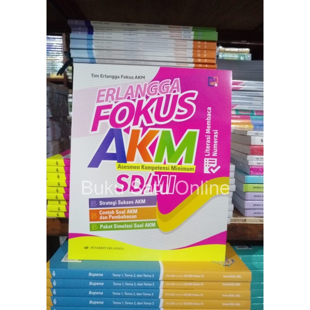 

Erlangga Fokus AKM SD/MI 2021 Bestseller