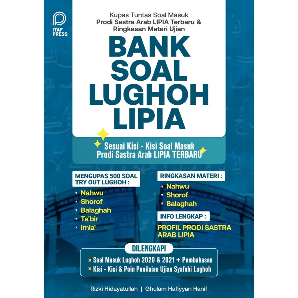 

Bank Soal Lughoh LIPIA