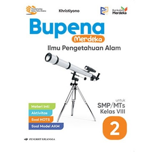 

BUPENA IPA SMP/MTS KELAS 7 8 9 KURIKULUM MERDEKA ERLANGGA