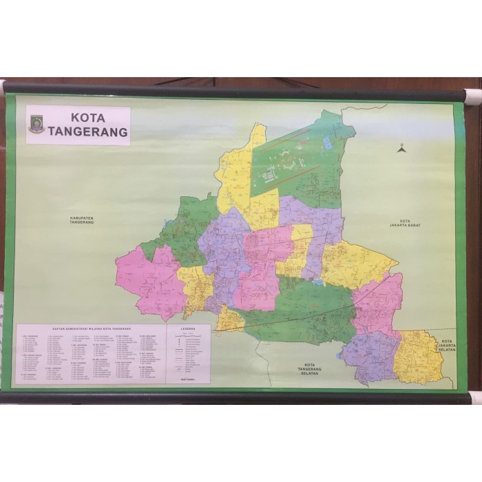 

Peta Kota Tangerang Peta Dinding