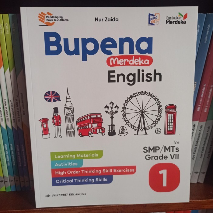

BUKU BUPENA MERDEKA ENGLISH BAHASA INGGRIS KELAS 1 7 VII SMP ERLANGGA