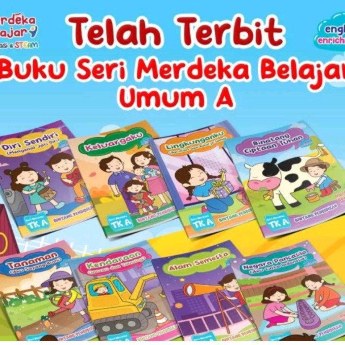 

Buku Majalah Tematik Paket TK Bintang Pendidikan