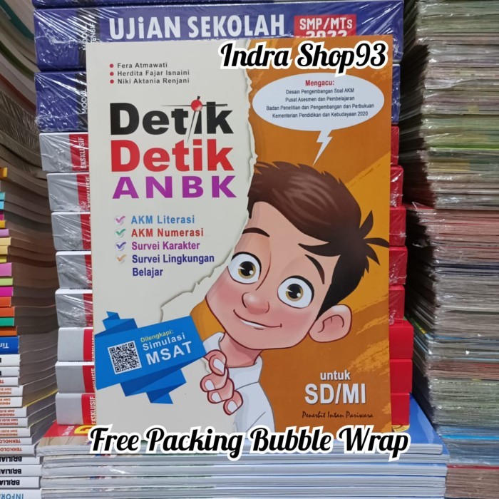 

Buku Soal Detik Detik ANBK Untuk SD/Mi Intan Pariwara Ori