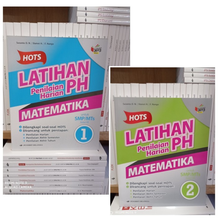 

Buku Hots Latihan PH Matematika Kelas 7 8 SMP K13 Erlangga