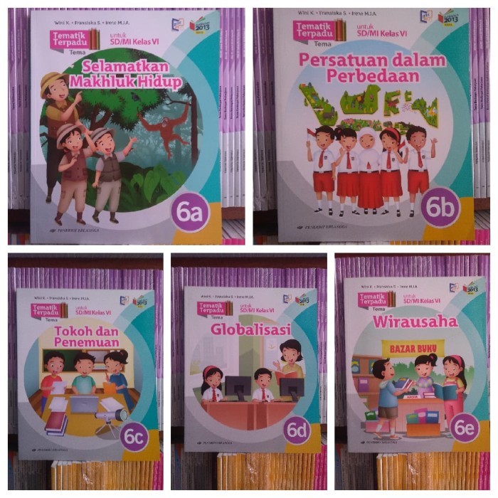 

PAKET TEMATIK KELAS 6 SD K13N semester 1 ERLANGGA