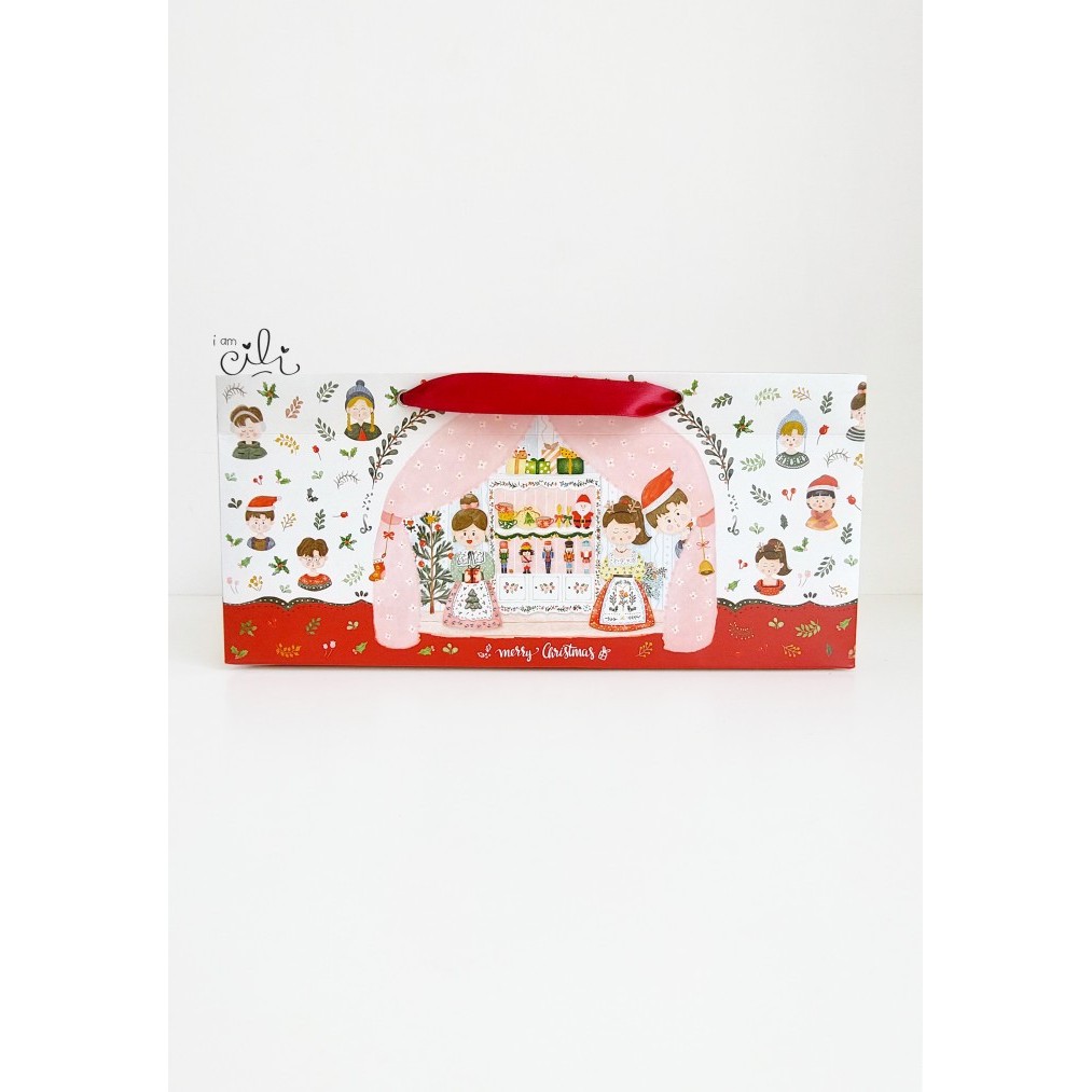 

(Paperbag 33 X 24 X 15 Cm Natal) Paperbag Tas Natal Christmasi (Isi 10) Terbaru