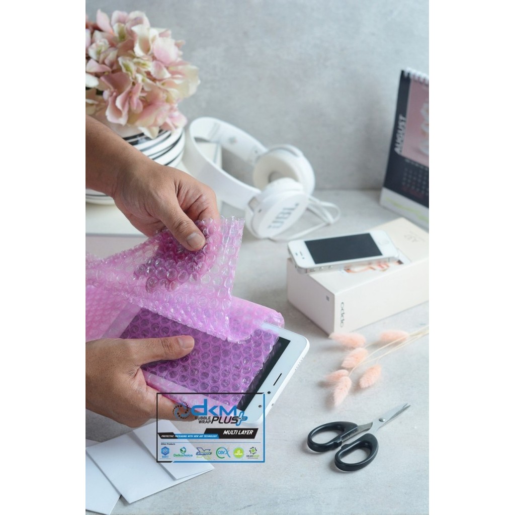 

Bubble Wrap Dkm+ Anti Static 125Cm X 100M - Bubble Anti Statis Merah Promo