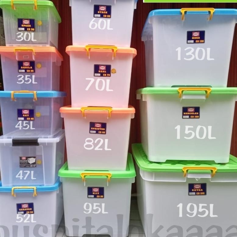 Cargo Container Box Plastik Shinpo | Container Box Roda