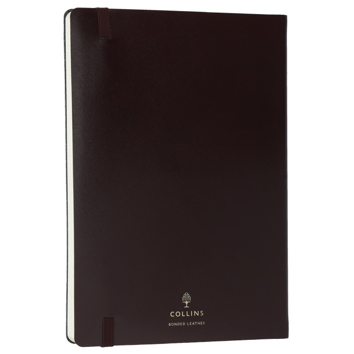 

Collins Notebook London B6 Ruled Leather Buku Agenda Jurnal Planner