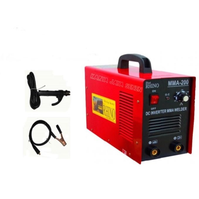 Mesin Las Rhino MMA 200A Trafo Las