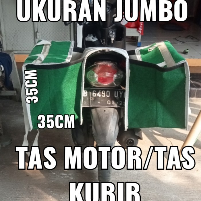 BISA GOSEND TAS MOTOR TAS KURIR TAS OBROK BAHAN HAMBAL ANTI AIR