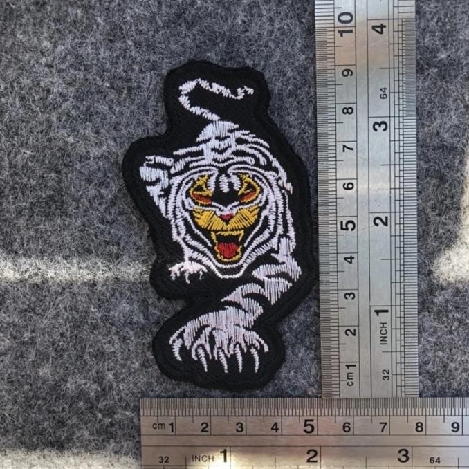 

$$$$] Patch bordir/ Head Tiger Gold /patch Harimau/patch Macan