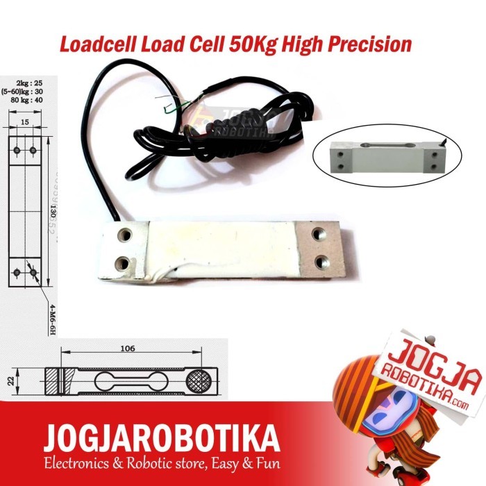 

newgan!! Loadcell Load Cell 50Kg High Precision