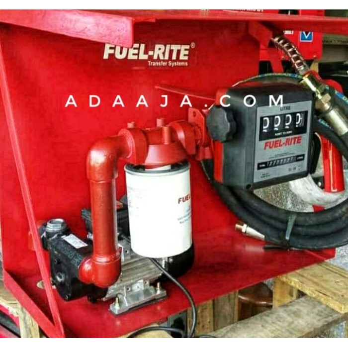 

newgan!! Flow meter Flowmeter MeteranSolar Pompa Minyak Oli Fuel Rite SATU SET