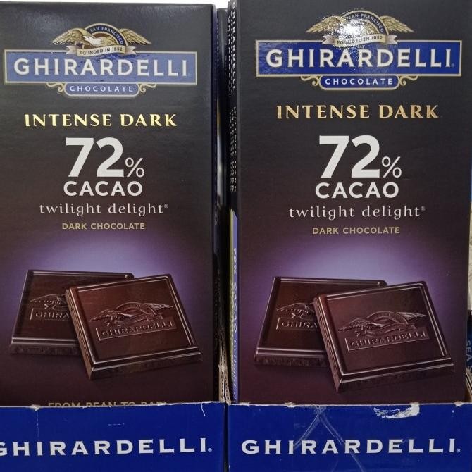

>>>>>] ghirardelli chocolate intense dark 72% cacao twilight delight 100gr