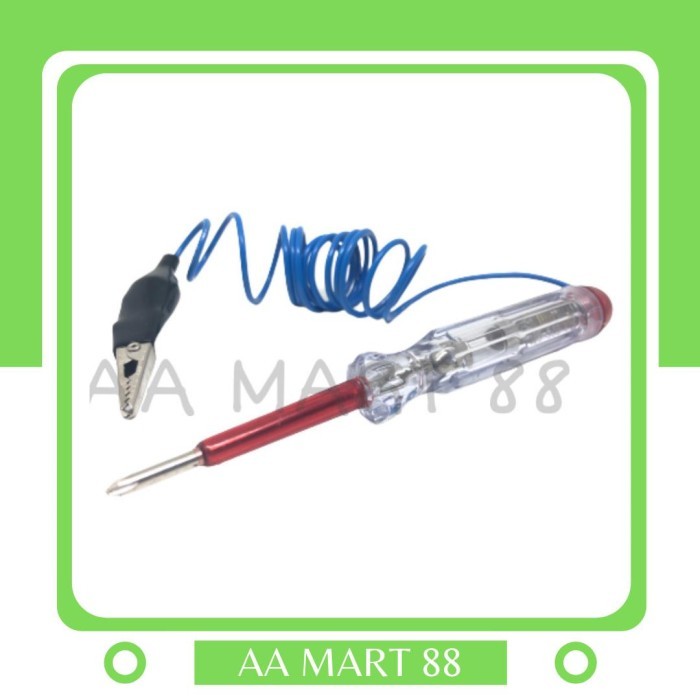 Produk Terbaik] Obeng Tespen/Obeng Tespen DC 6V-24V/Tespen DC (+)