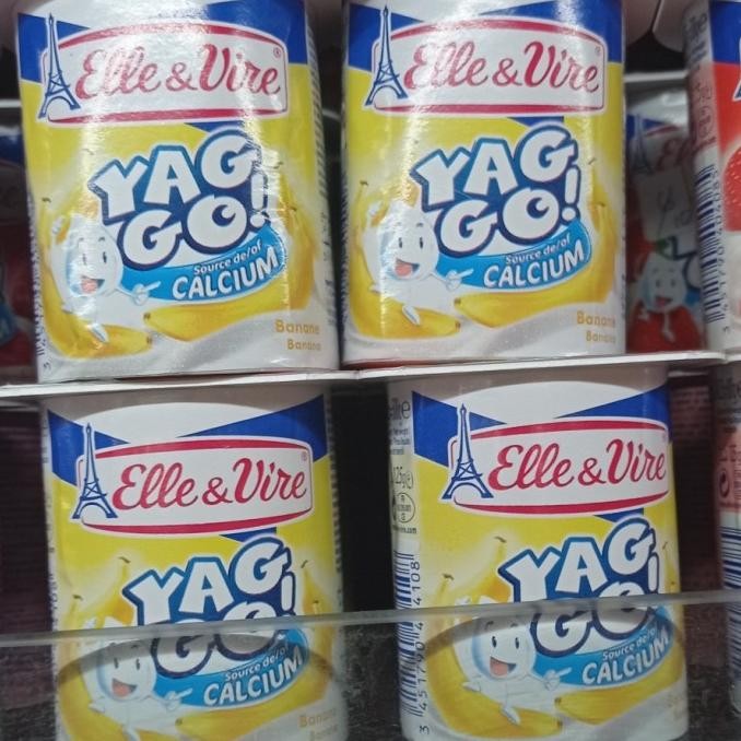 

><><><] elle & vire yaggo banana 125gr