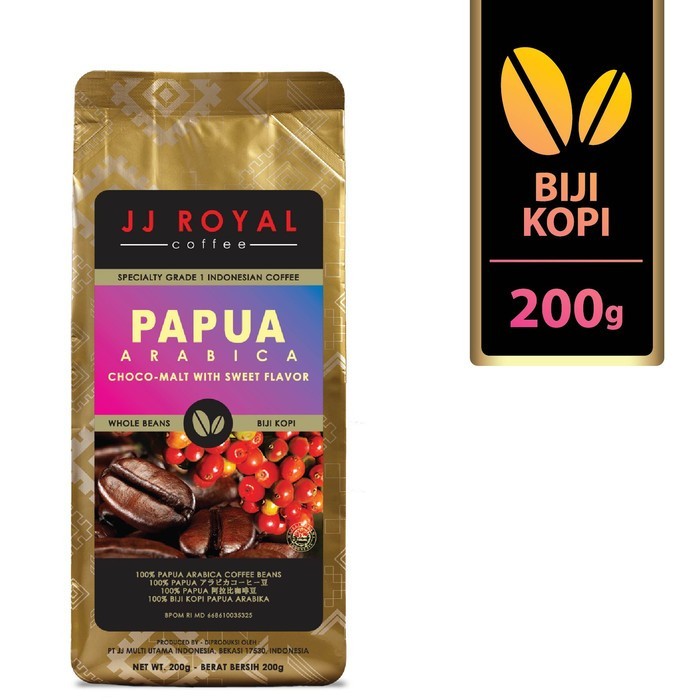 

Special Price 3 Jj Royal Coffee Papua Arabica Bag 200Gr