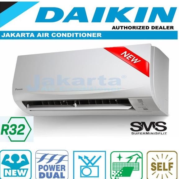 TERBARU - AC DAIKIN 1/2 PK FTC 15 (THAILAND)