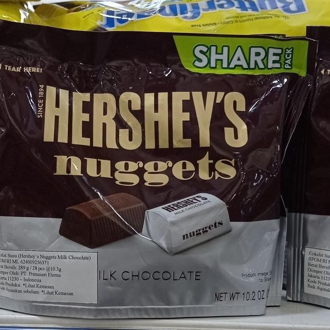 

*#*#*#] hersheys nuggets milk chocolate 289gr