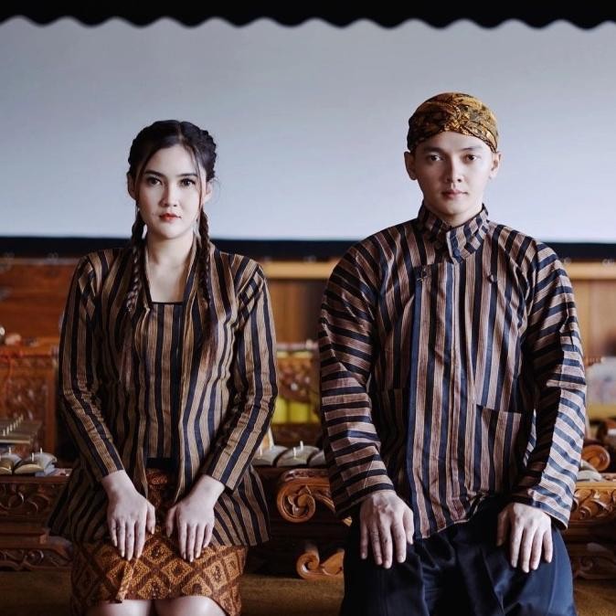 baju lurik jawa sorjan kebaya lurik pakaian adat batik jogja [terbaik]