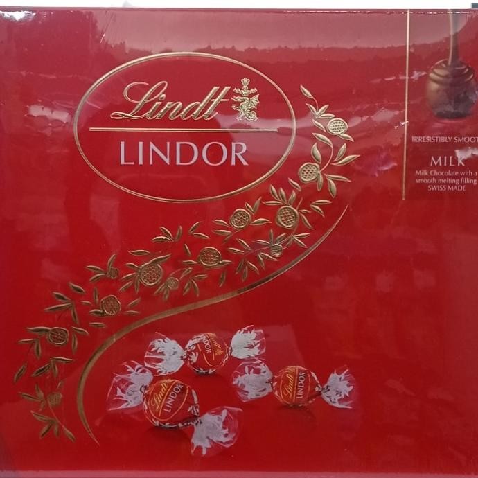 

Produk Unggulan] lindt lindor assorted red chocolate 168gr