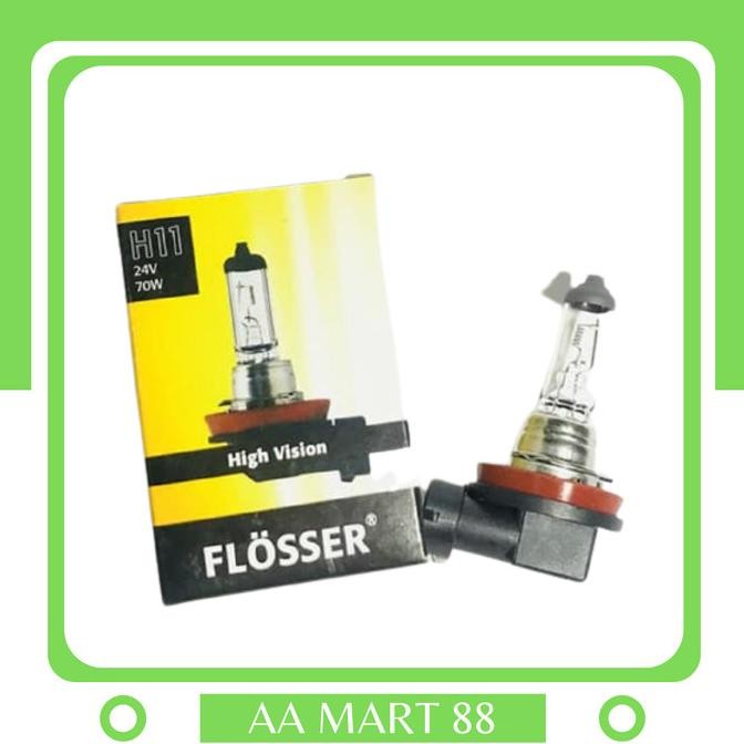 +++++] Bohlam Lampu Flosser H 11 24v 70w