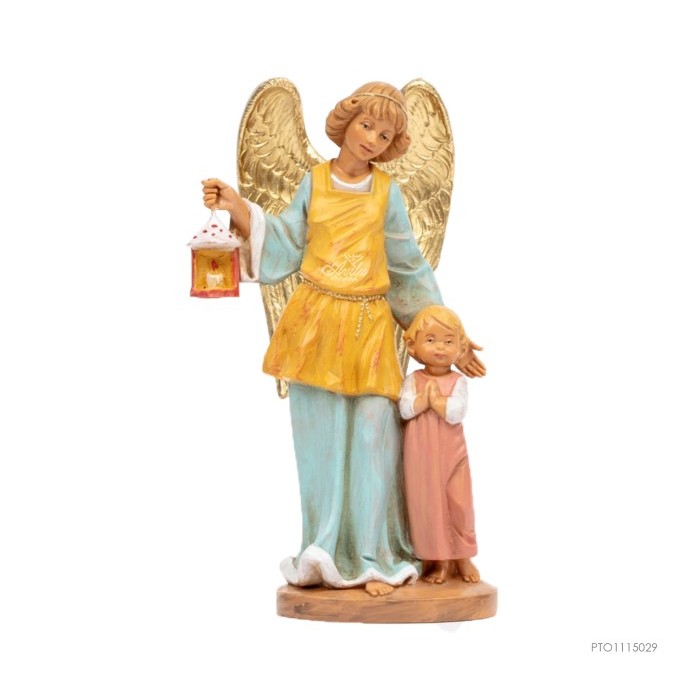 monggo] Patung Malaikat Penjaga Anak Perempuan Rohani Katolik