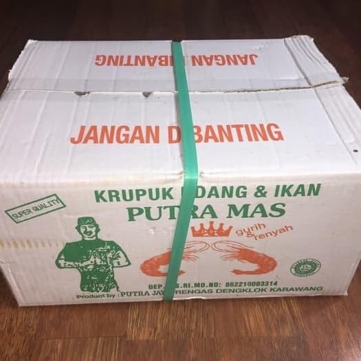 

Paket Putra Mas Kerupuk Udang Dan Ikan Kondang 6Kg Terbaru